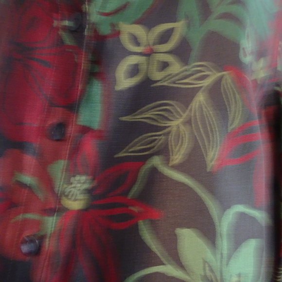 Scott Taylor Size 1X Front Button Shirt-3/4 Sleeves-New-Casual/Business - Picture 3 of 9